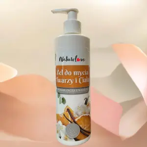 Żel 2w1 do twarzy i ciała Pomarańcza z Wanilią 280 ml