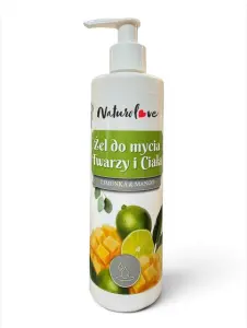 Żel 2w1 do twarzy i ciała LIMONKA Z MANGO 280 ml